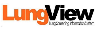 LUNGVIEW LUNG SCREENING INFORMATION SYSTEM logo