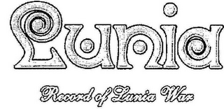 LUNIA RECORD OF LUNIA WAR logo