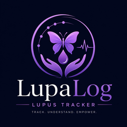 LUPALOG LUPUS TRACKER TRACK. UNDERSTAND. EMPOWER. logo