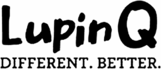 LUPINQ DIFFERENT. BETTER. logo