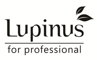 LUPINUS FOR PROFESSIONAL logo