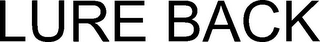 LURE BACK logo
