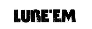 LURE'EM logo