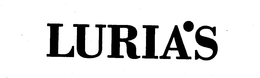 LURIA'S logo