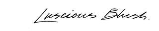 LUSCIOUS BLUSH logo