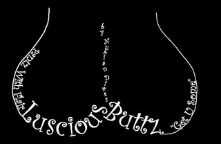 LUSCIOUS BUTTZ. PANTS WITH A FLAIR "GET U SOME" BY NUBIAN DIVAS logo