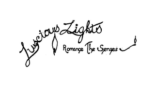 LUSCIOUS LIGHTS ROMANCE THE SENSES logo