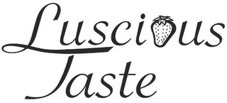 LUSCIOUS TASTE logo