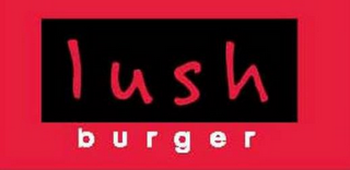 LUSH BURGER logo