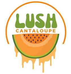 LUSH CANTALOUPE logo