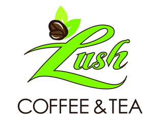 LUSH COFFEE & TEA logo