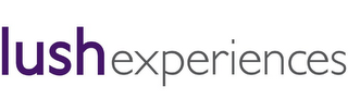 LUSH EXPERIENCES logo