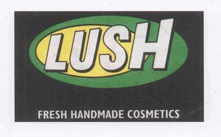 LUSH FRESH HANDMADE COSMETICS logo