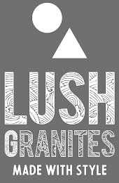 LUSH GRANITES MADE WITH STYLE logo