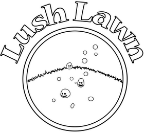 LUSH LAWN logo