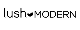 LUSH MODERN logo