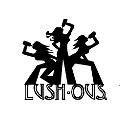 LUSH-OUS. logo