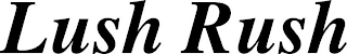 LUSH RUSH logo