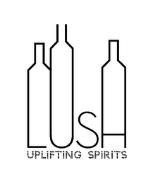 LUSH UPLIFTING SPIRITS logo