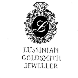 LUSSINIAN GOLDSMITH JEWELLER logo