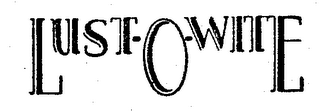 LUST-O-WITE logo