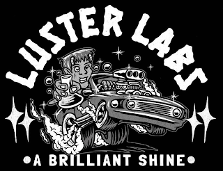 LUSTER LABS A BRILLIANT SHINE logo