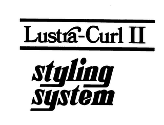 LUSTRA-CURL II STYLING SYSTEM logo