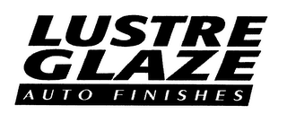 LUSTRE GLAZE AUTO FINISHES logo