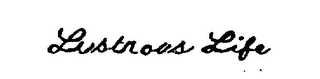 LUSTROUS LIFE logo