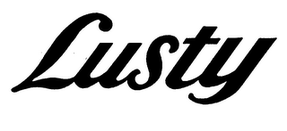 LUSTY logo