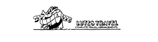 LUTES TRAVEL COMPLETE TRAVEL ARRANGEMENTS logo