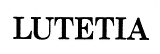 LUTETIA logo