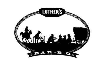 LUTHER'S BAR-B-Q logo