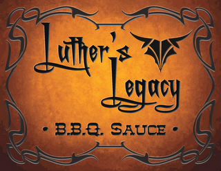LUTHER'S LEGACY · BB.Q. SAUCE · logo
