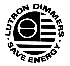 LUTRON DIMMERS SAVE ENERGY logo