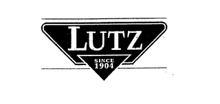 LUTZ SINCE 1904 logo