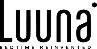 LUUNA BEDTIME REINVENTED logo