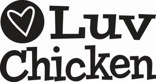 LUV CHICKEN logo