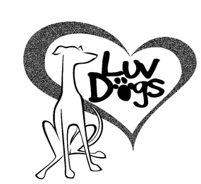 LUV DOGS logo