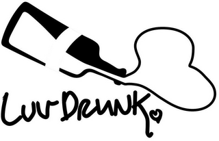 LUV DRUNK logo