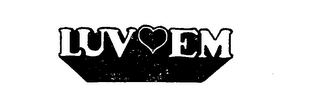 LUV EM logo