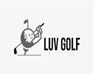 LUV GOLF logo