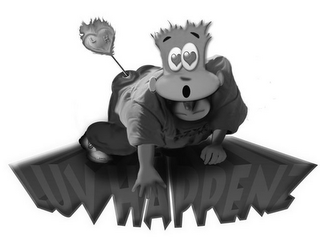 LUV HAPPENZ L H logo