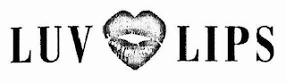 LUV LIPS logo