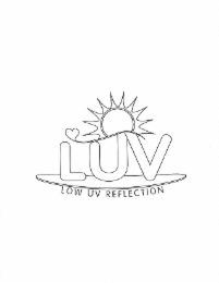 LUV LOW UV REFLECTION logo