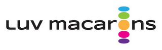 LUV MACARONS logo