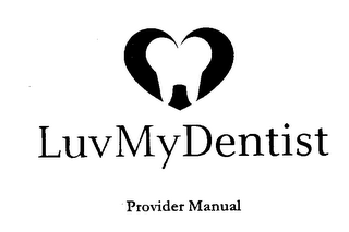 LUV MY DENTIST PROVIDER MANUAL logo