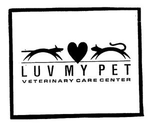 LUV MY PET VETERINARY CARE CENTER logo