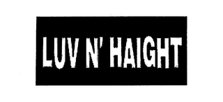 LUV N' HAIGHT logo