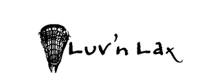 LUV 'N LAX logo